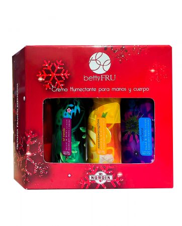 CAJA REGALO  4 CREMAS BETTY FRU 50 G